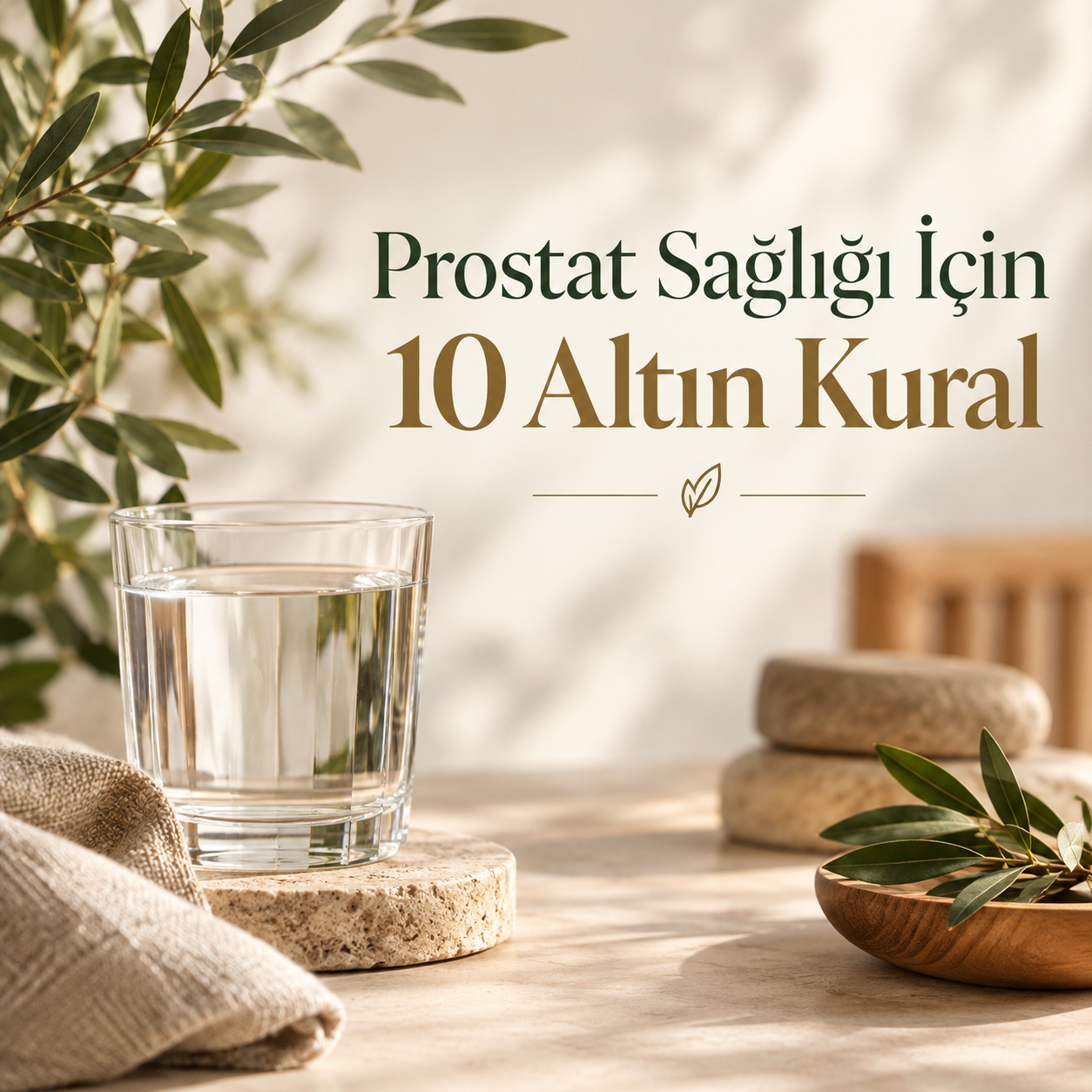 Prostat Sağlığı için 10 Altın Kural 