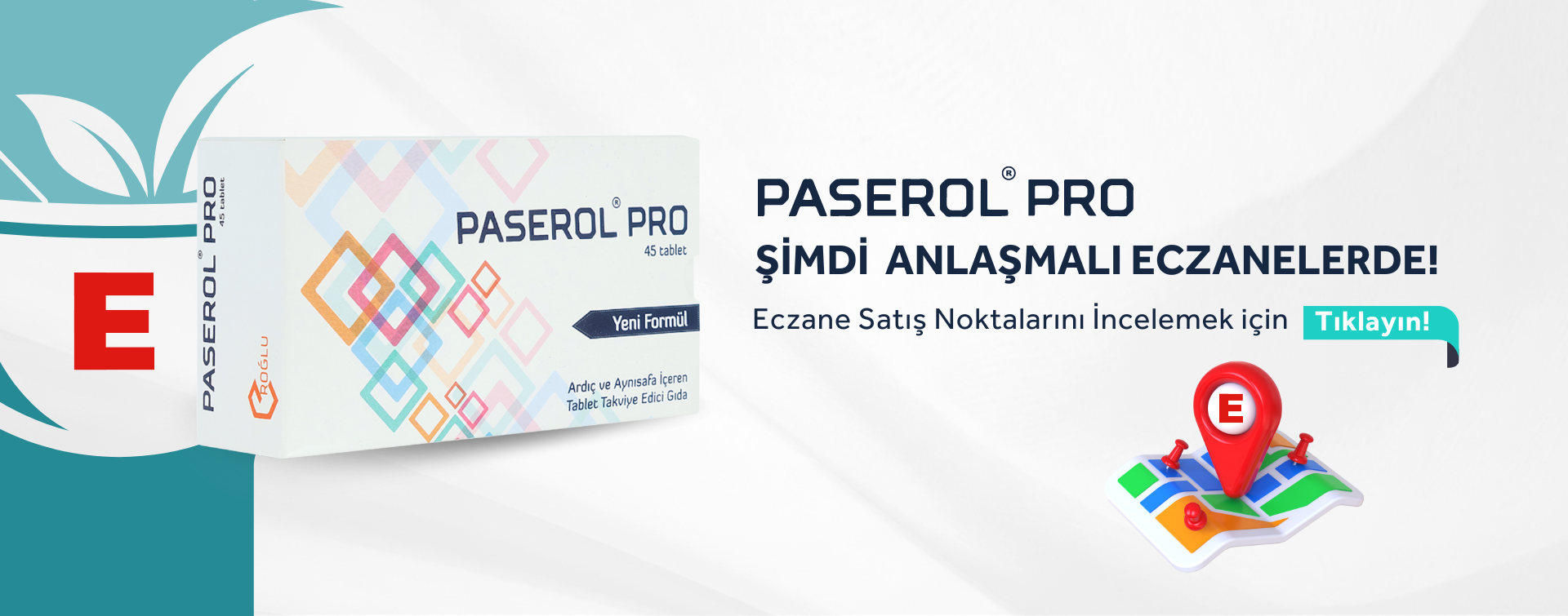 Paserol Pro Eczanelerde
